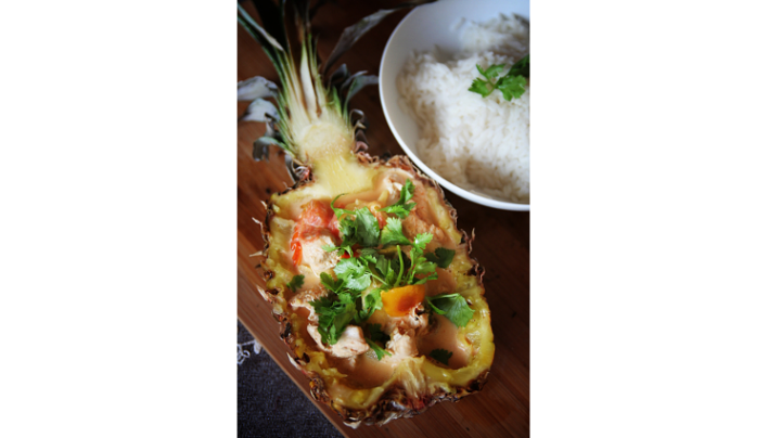 Poulet thaïlandais à l’ananas